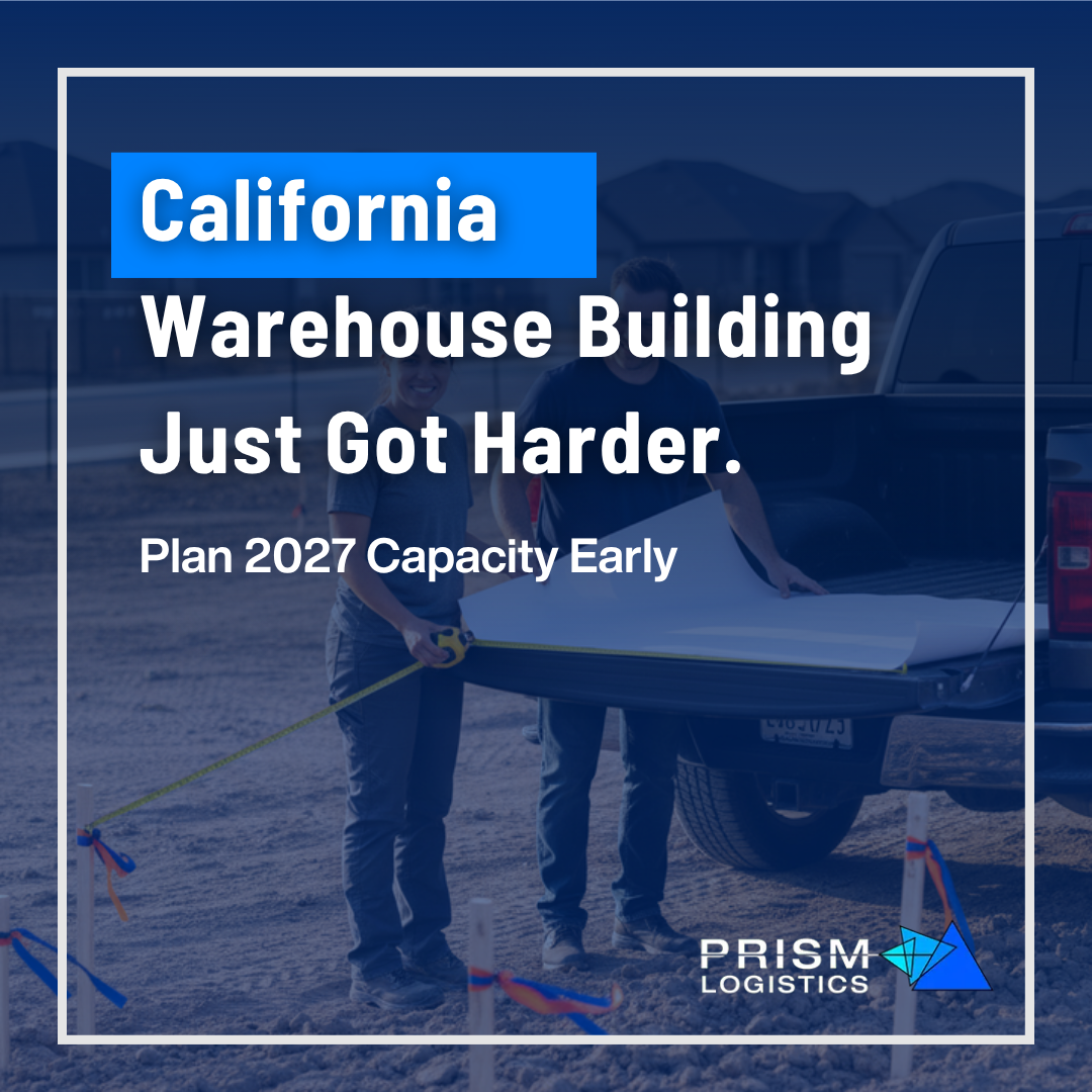 California warehouse building just got harder, plan 2027 capacity early