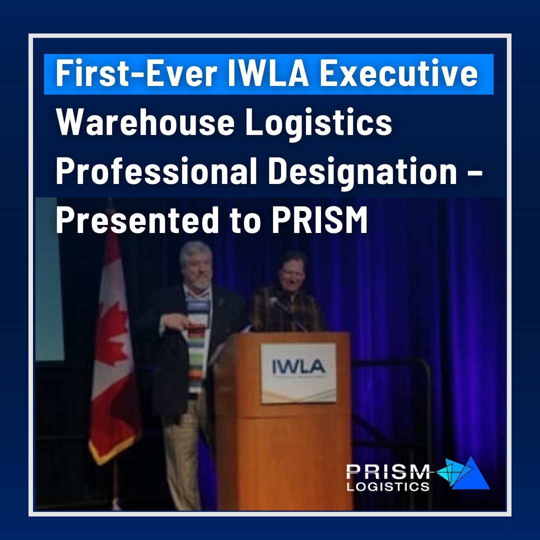 First Ever Iwla Executive Warehouse Logistics Professional Designation – Presented To Prism
