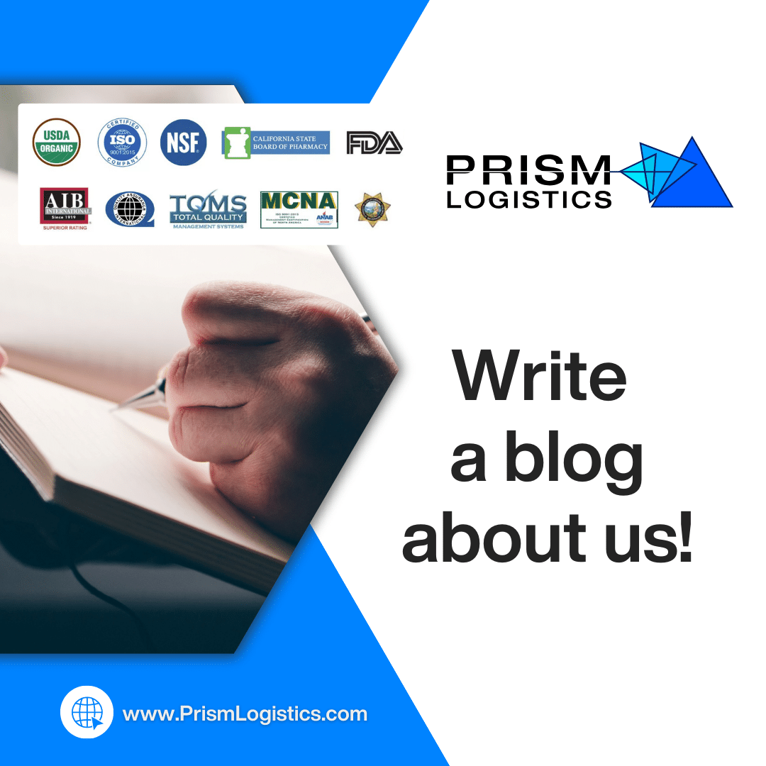 Write A Blog About Us!