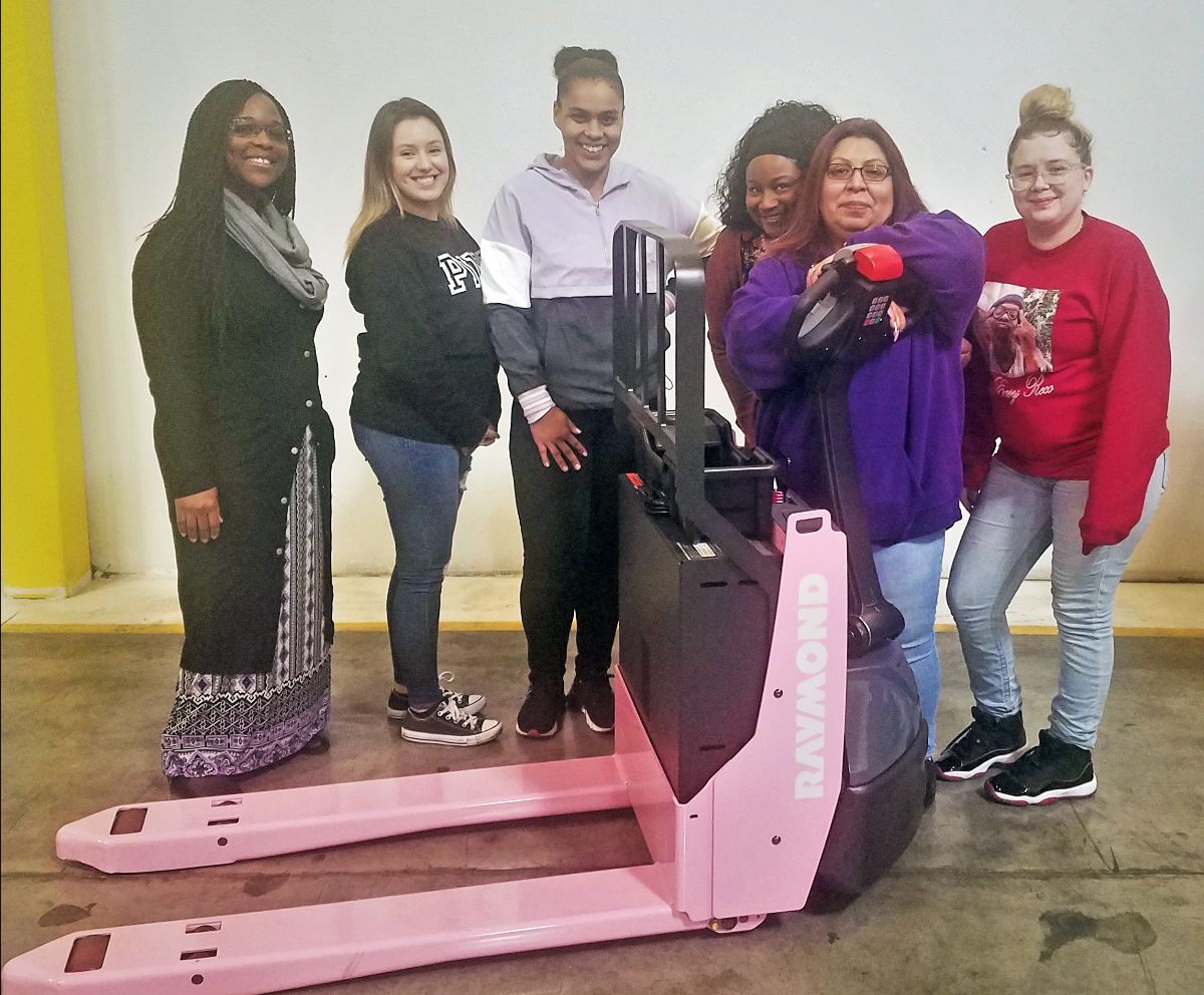 PRISM Adds Another Pink Pallet Jack for Inventory! 